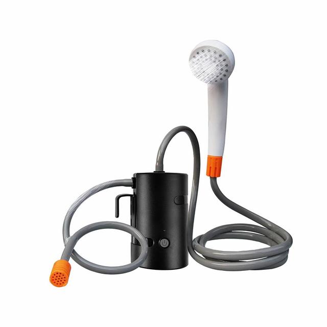 Xiaomi New Portable Electric Shower, portable, rechargeable, submersible pump, USB port, rechargeable battery, hose, shower head, kit, shower head, battery, USB cable, hanger, bracket, suction cup