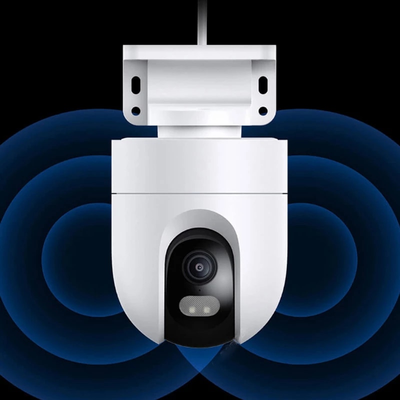 Xiaomi Outdoor Camera CW400, smart outdoor camera, ultra-clear 2.5K HD video, low light conditions, intelligent full-color night vision, IP66 dustproof, waterproof, two-way talk, AI human detection, acousto-optical warning