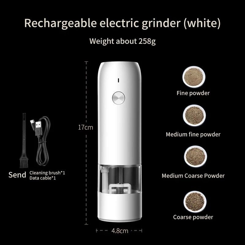 xiaomi electric salt and pepper grinder